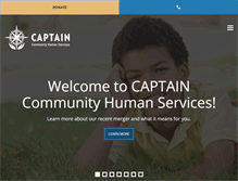 Tablet Screenshot of captaincares.org